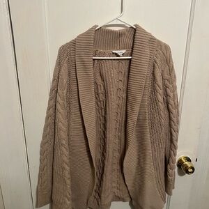Haven Cream Cable Knit Cardigan